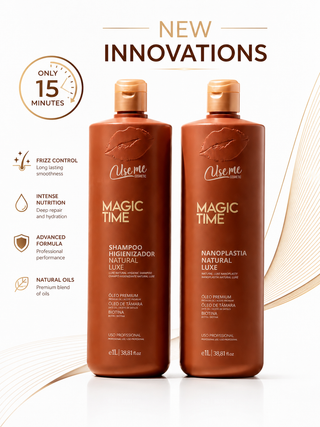 Use Me “Magic Time” kit (shampoo +nanoplastia)