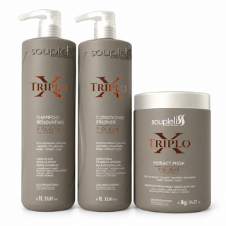 Soupleliss “Triplo-X” kit 3 pieces