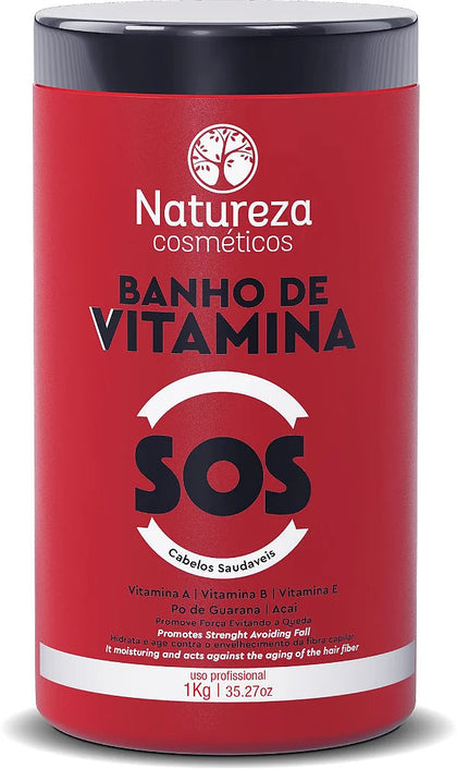 Natureza Banho de Vitamina SOS treatment after Silk Fusion keratin