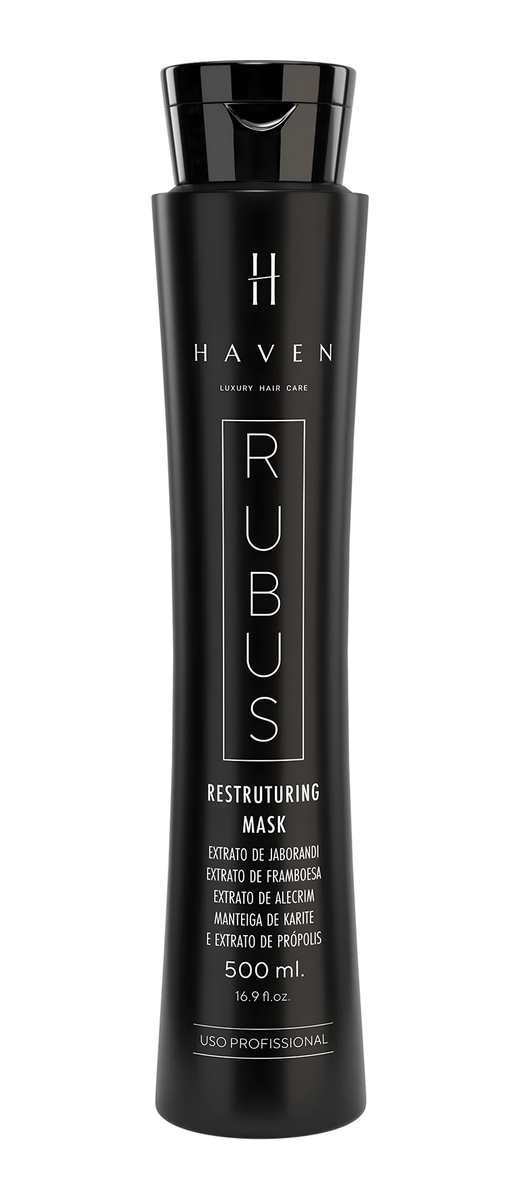 HAVEN Rubus professional keratin treatment 500 ml for coarse, porous and tightly curled hair