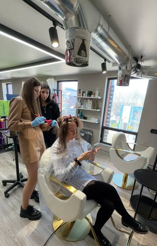 2-day basic hair straightening and hair recovery training at Queen's Hair Academy Toronto